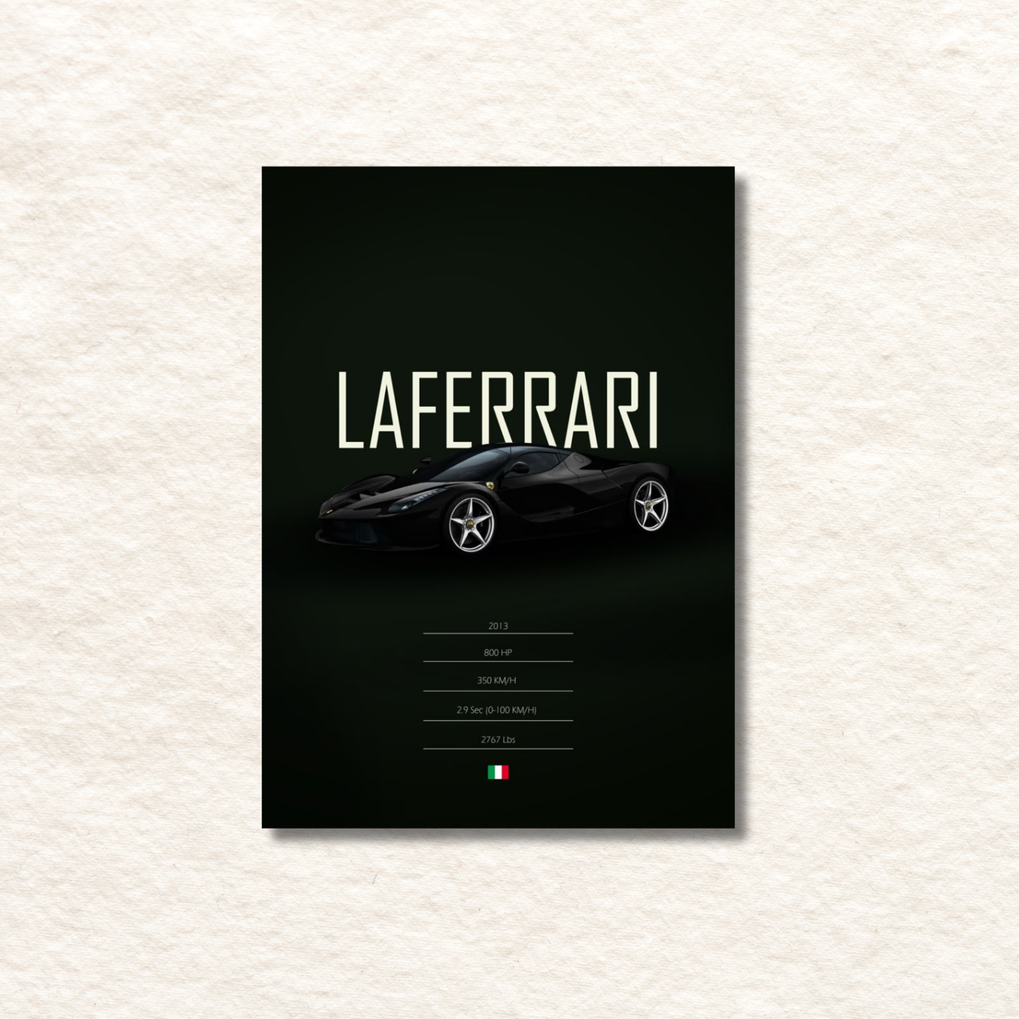 laferrari poster