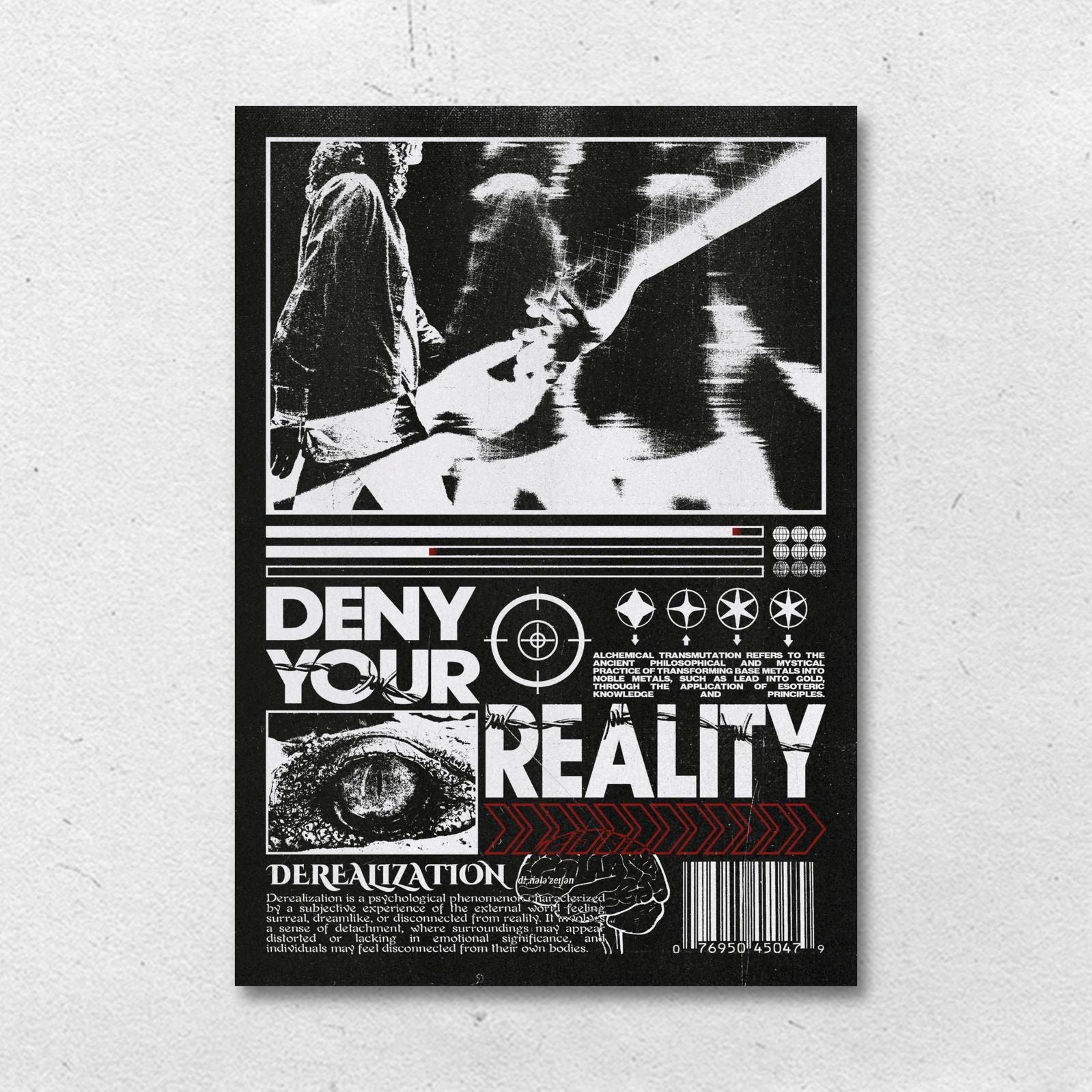 Deny your reality anime poster