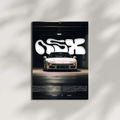Honda NSX Car Poster